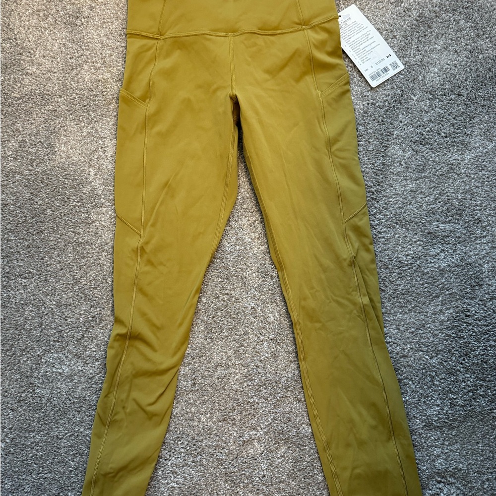 Lululemon NWT Olive Green High-Waisted Leggings